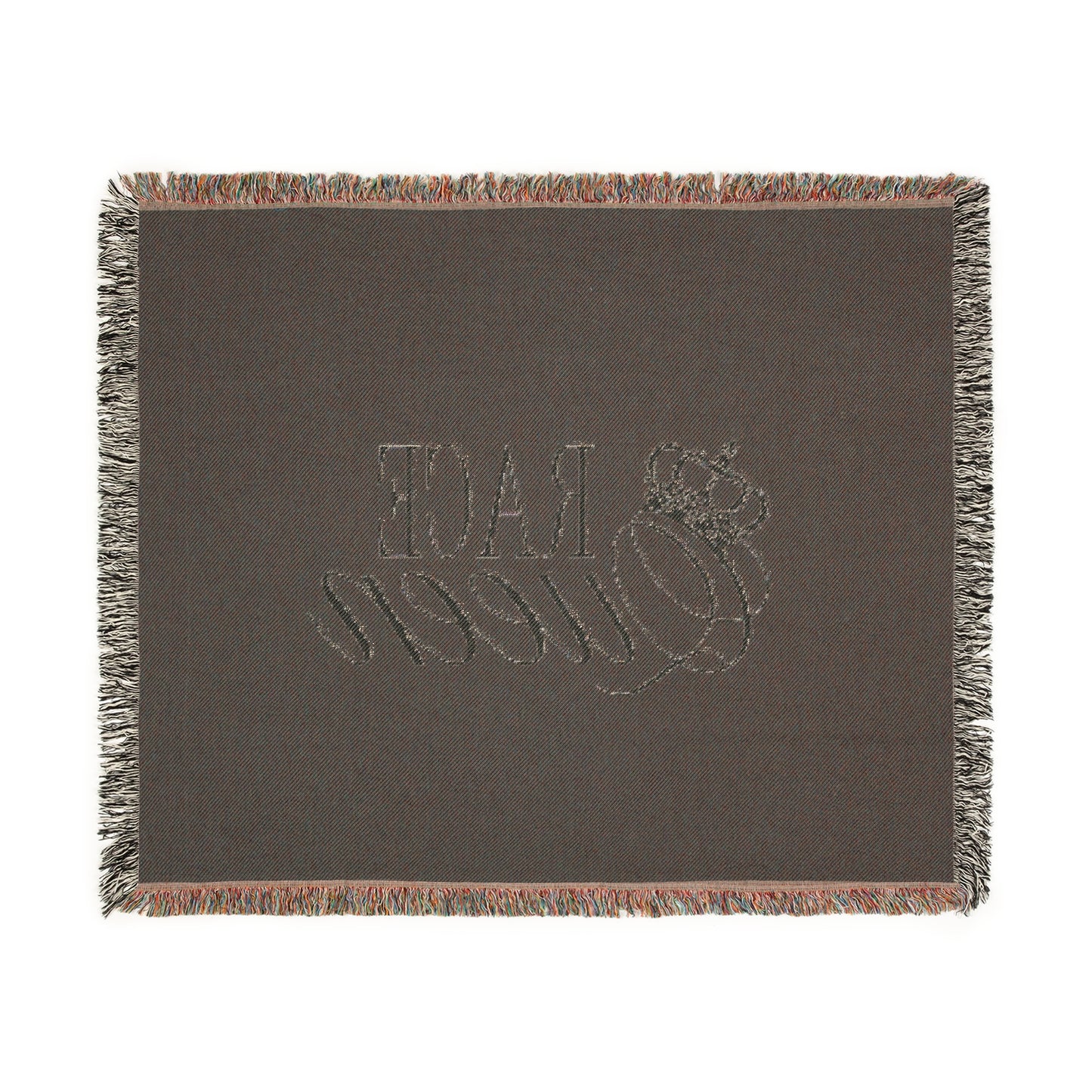 RACE QUEEN - Woven Throw Blanket