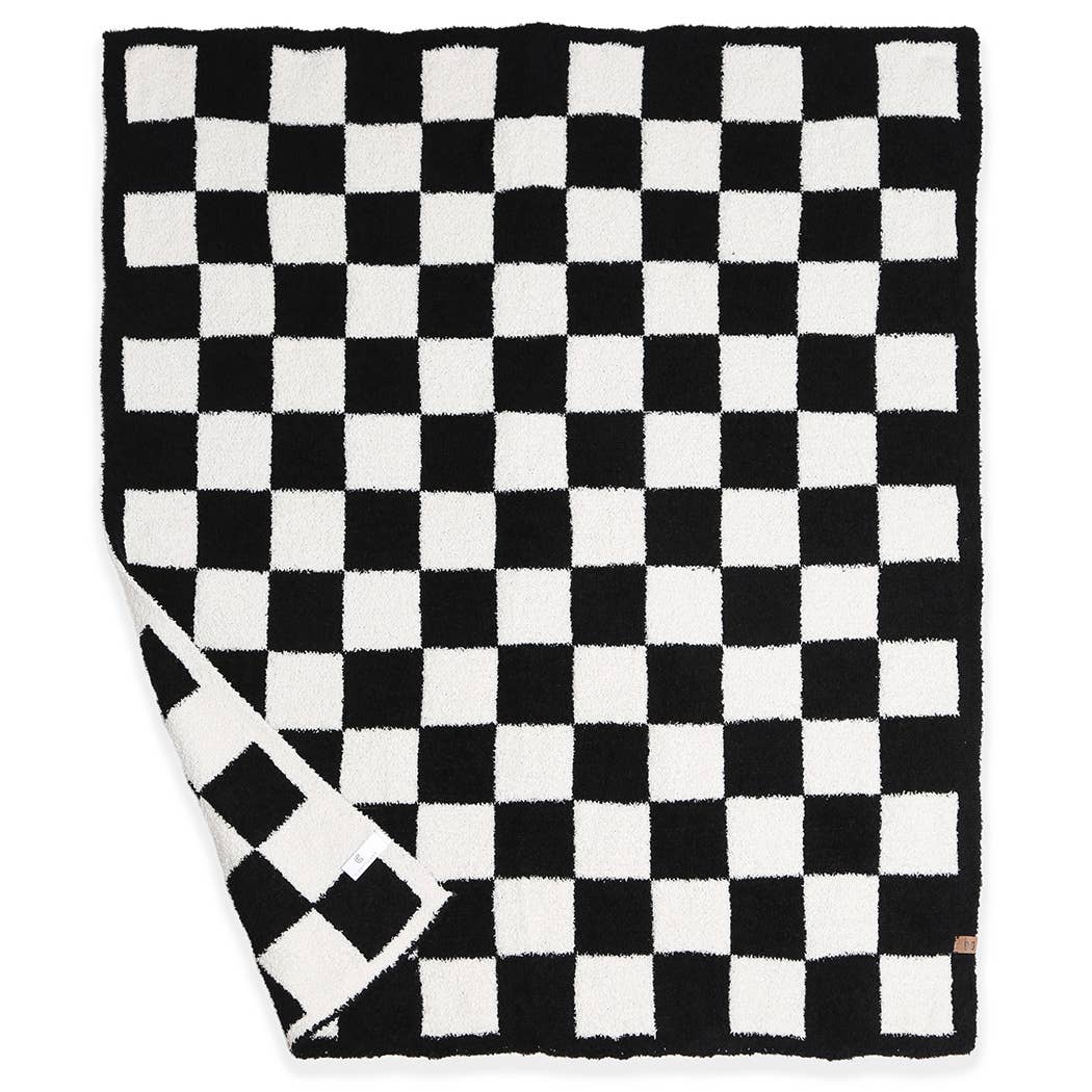 Checkered Youth Throw Blanket