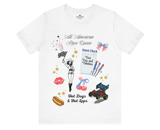 RACE QUEEN COUTURE - All American Race Queen T-Shirt