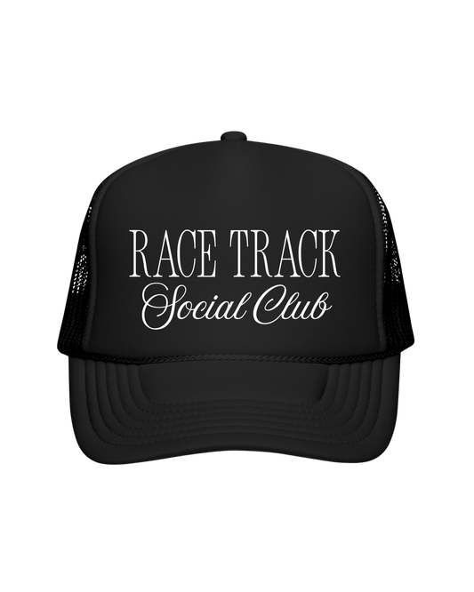 RACE QUEEN COUTURE - Race Track Social Club Hat (PRE-ORDER)
