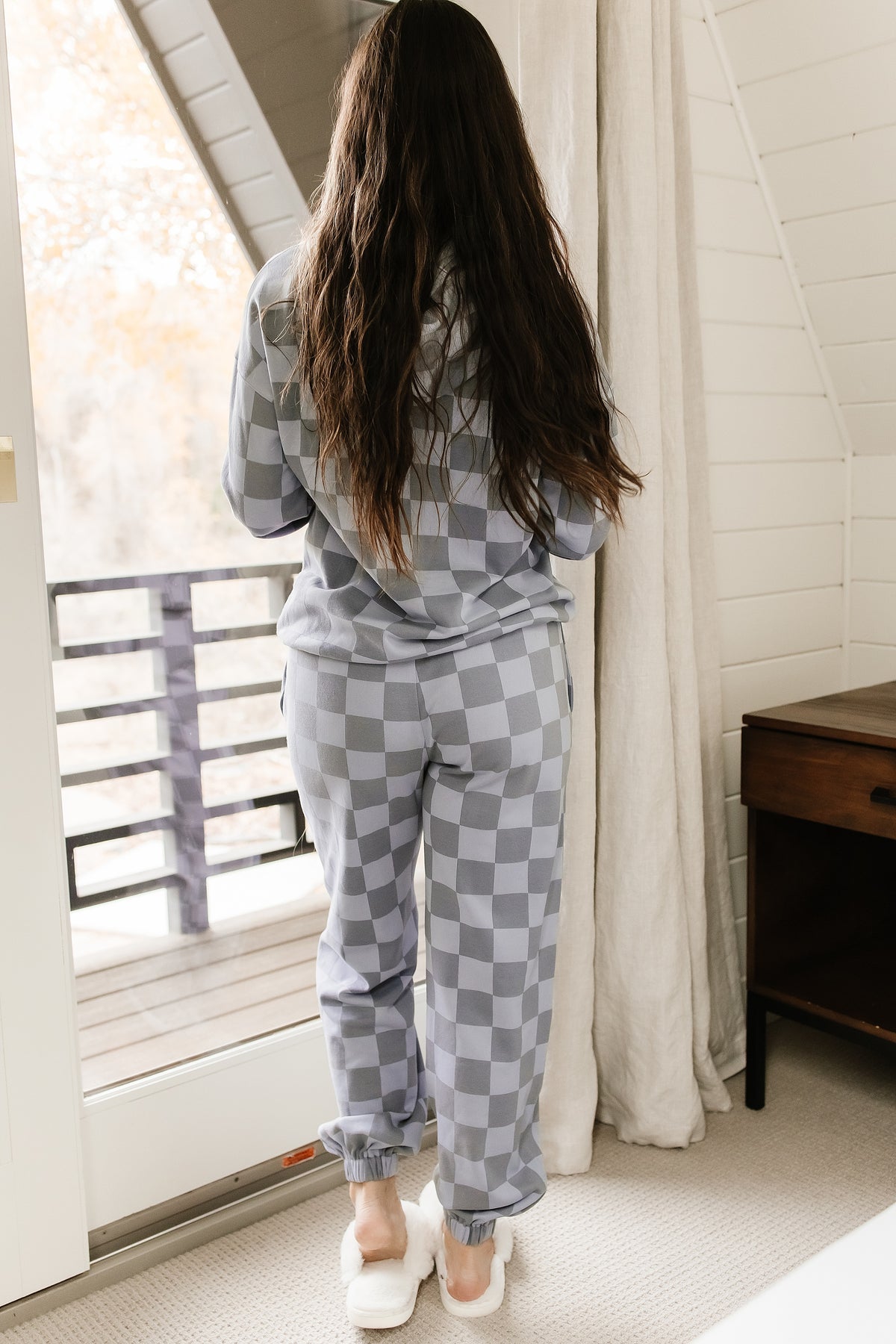 Checkered Joggers - In The Moment *PRE-ORDER^