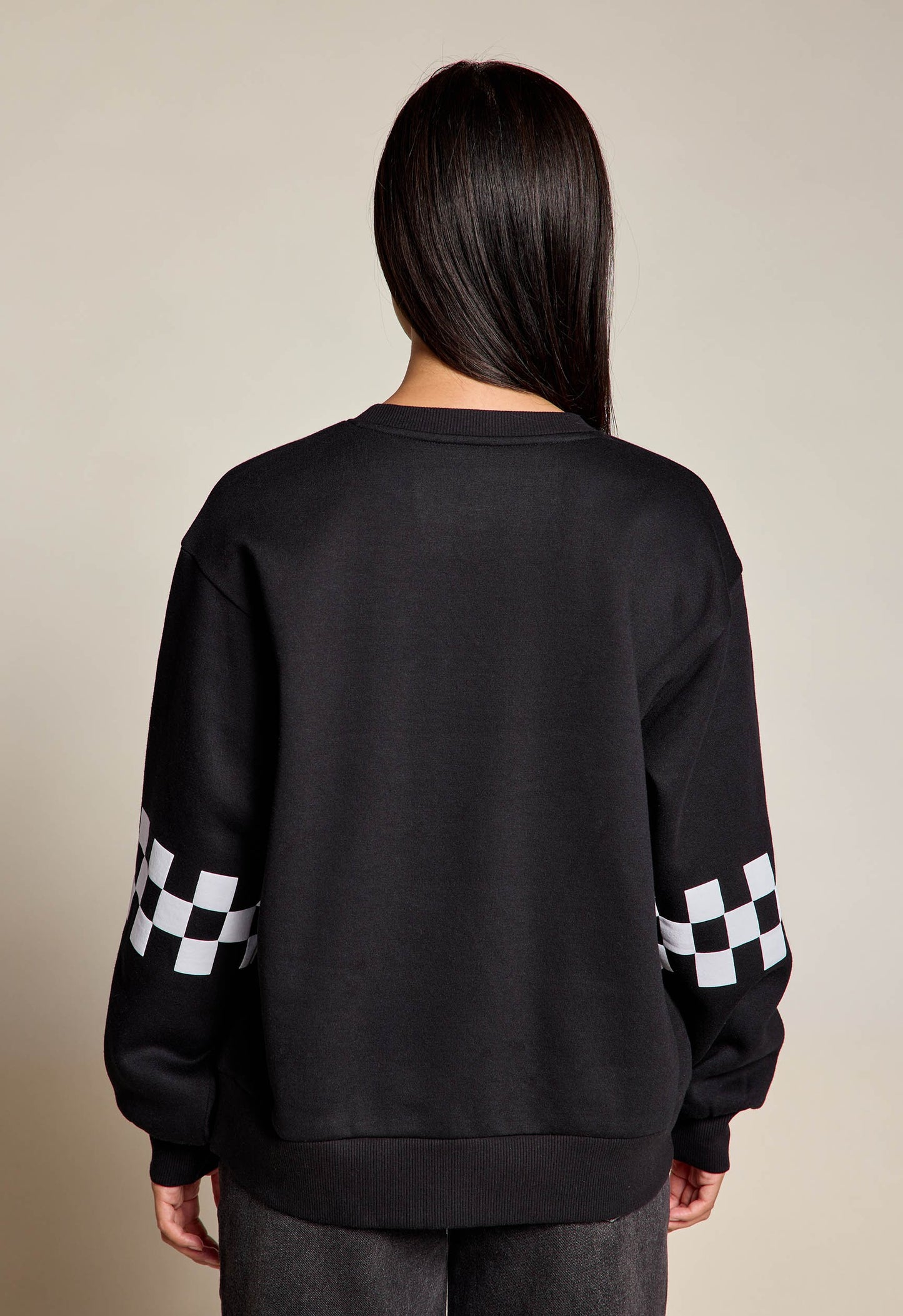 Legends Checkered Racer Crewneck