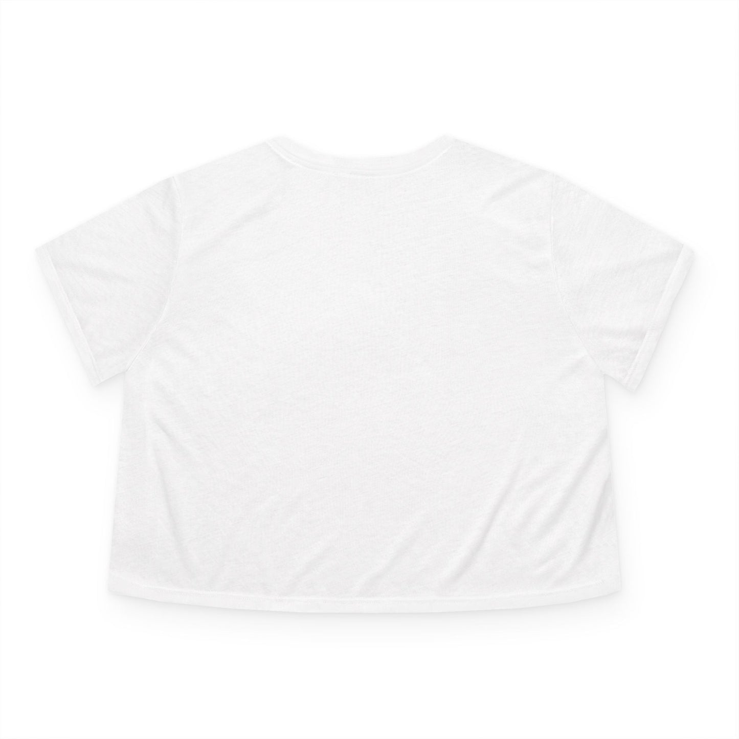 RACE QUEEN Signature Checkered Flags With Bow - Cropped WHITE Tee