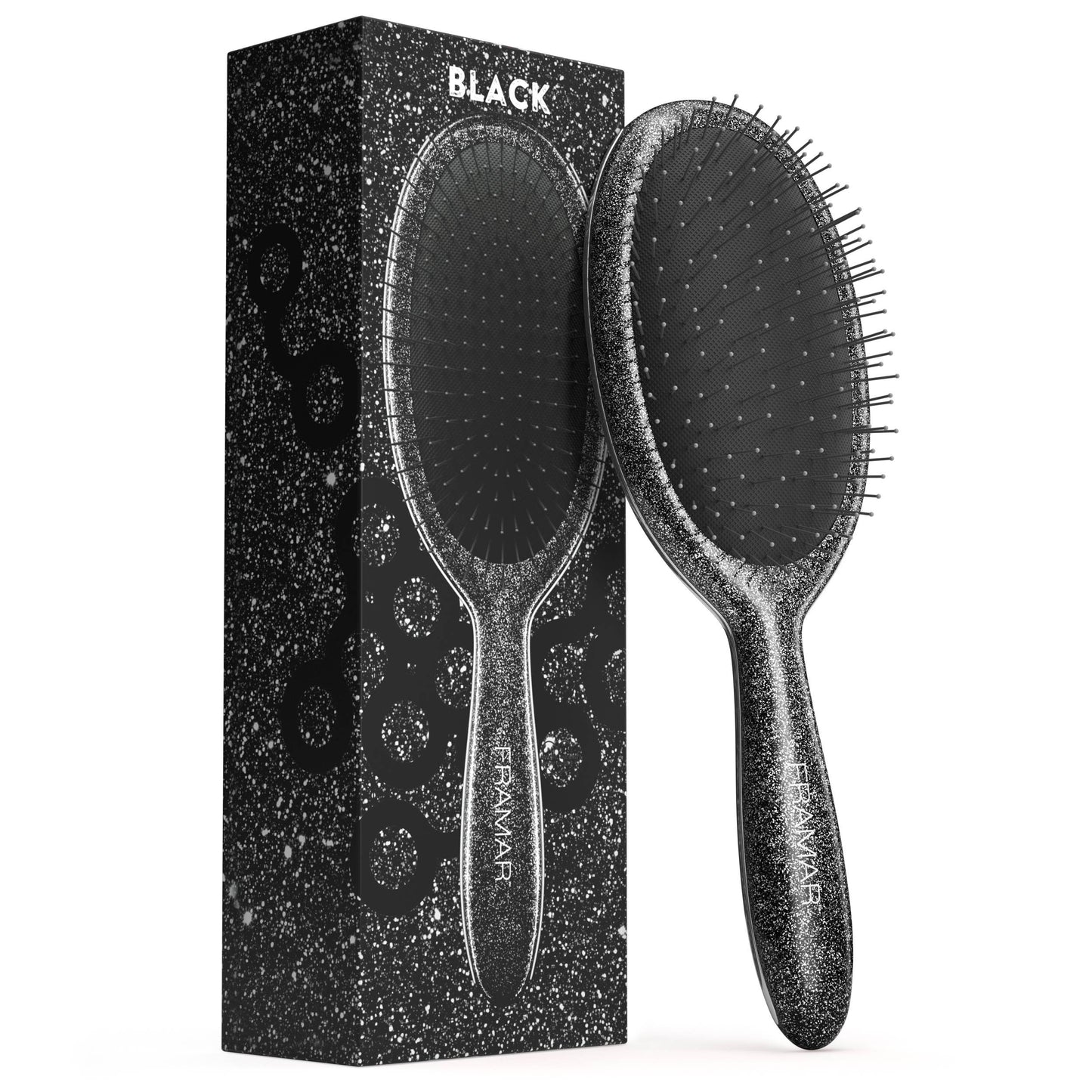 Glitter FRAMAR Detangling Wet Hair Brush