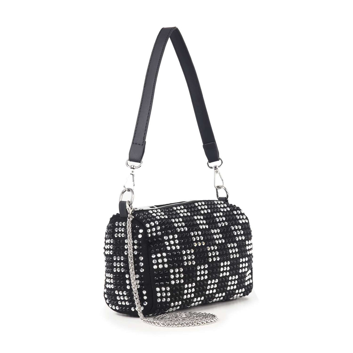 Checkered Bling Bag