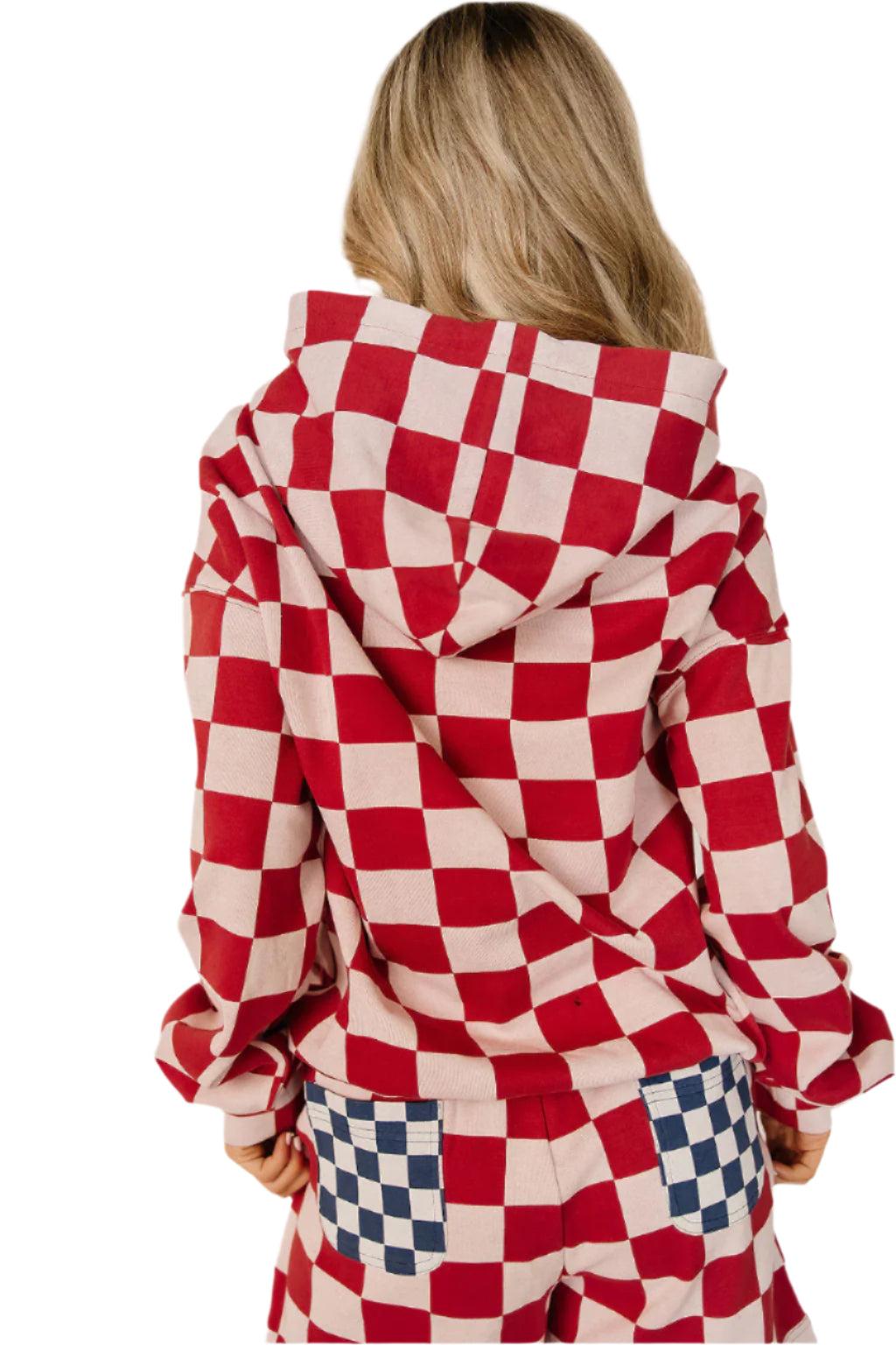 Checkered University Hoodie - Block Party