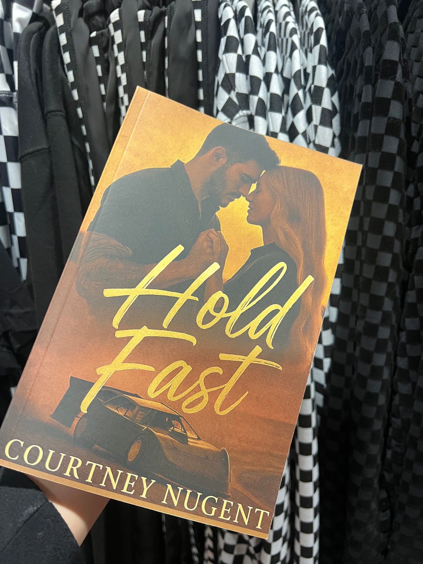 Dirt Track Romance Book - "Hold Fast" by Courtney Nugent