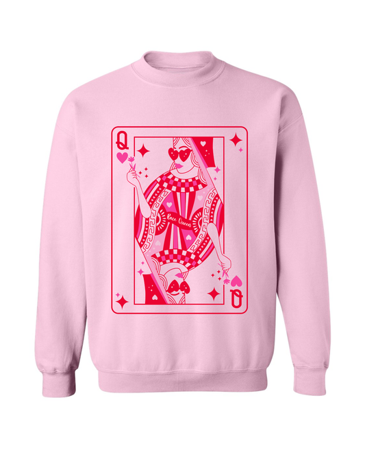 Queen of Hearts Crewneck