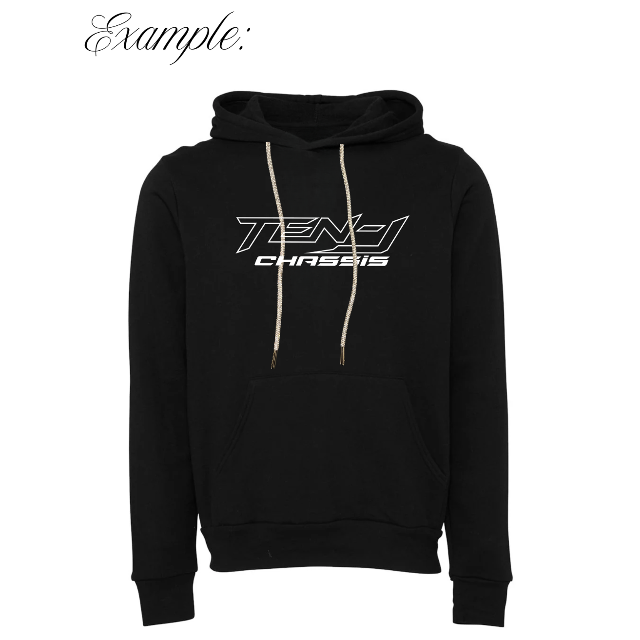 RACE QUEEN COUTURE Custom Signature Hooded Sweatshirt