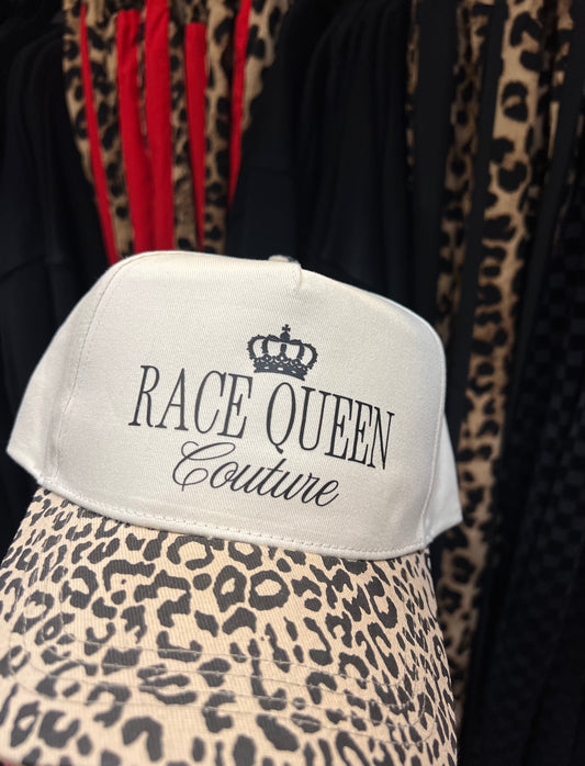 RACE QUEEN COUTURE - Cheetah Hat