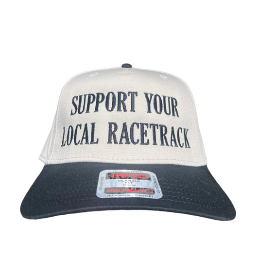 RACE QUEEN COUTURE "SUPPORT YOUR LOCAL RACETRACK" Snapback Hat