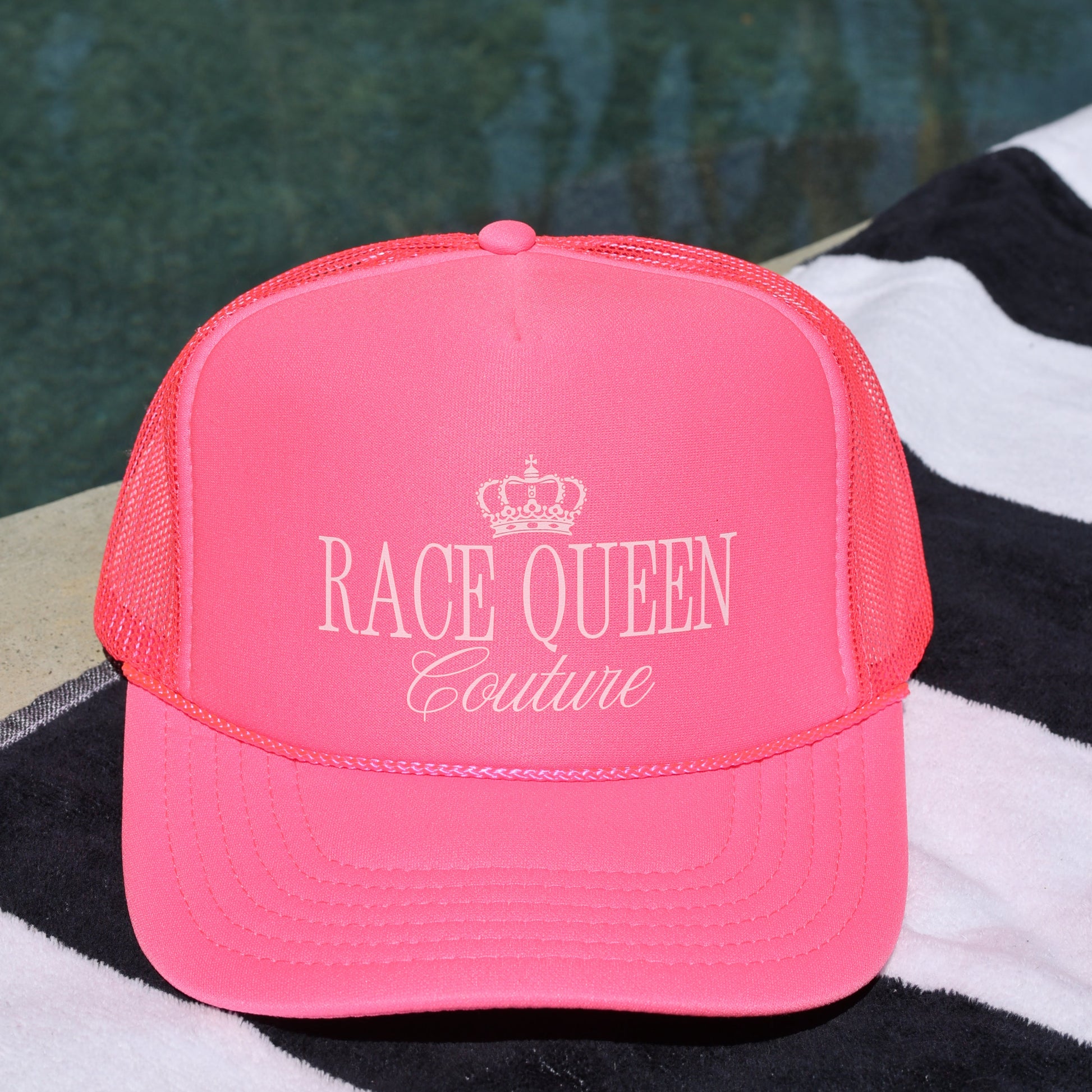 Neon RQC Pink Trucker hat