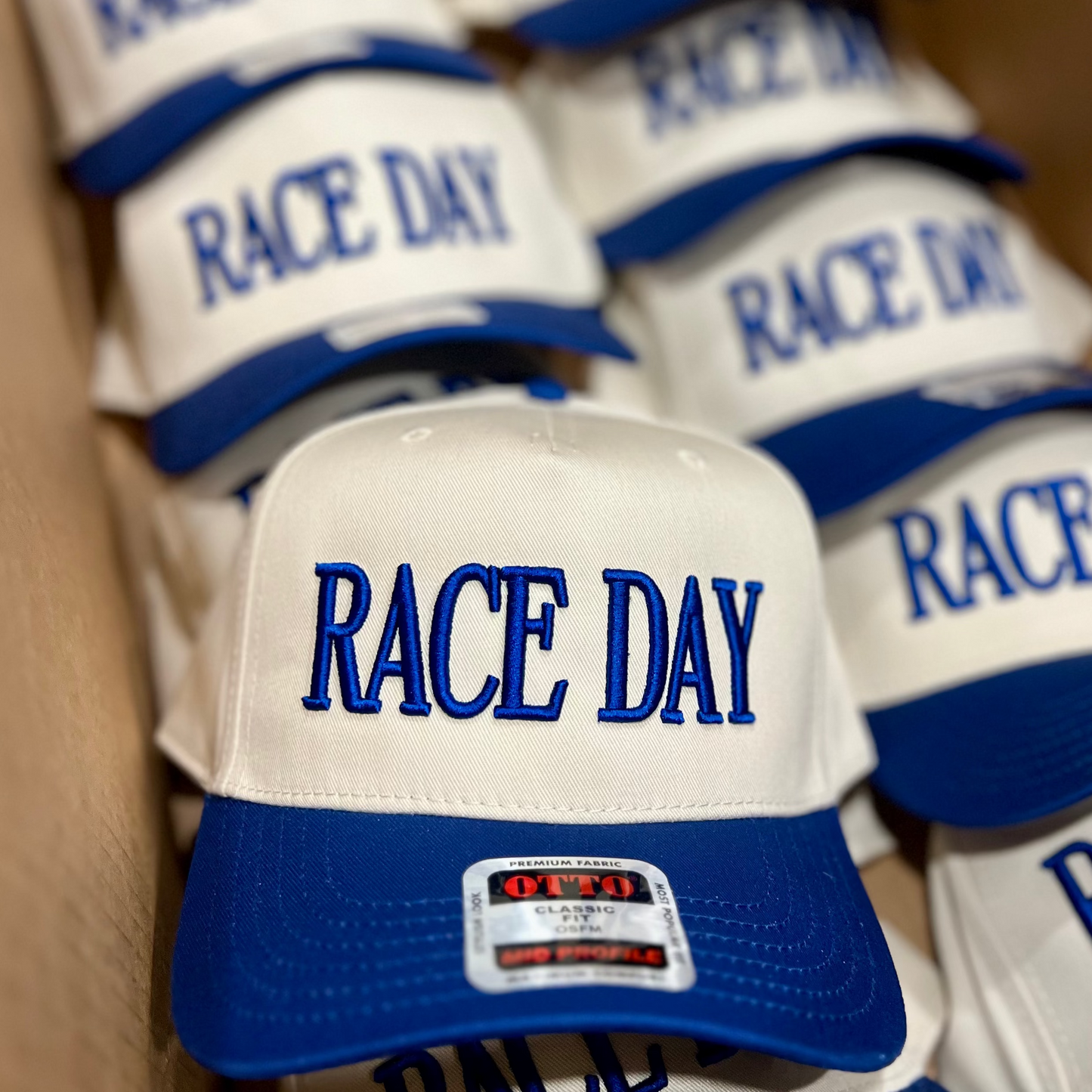 RACE QUEEN COUTURE "RACE DAY" - Boujee Blue