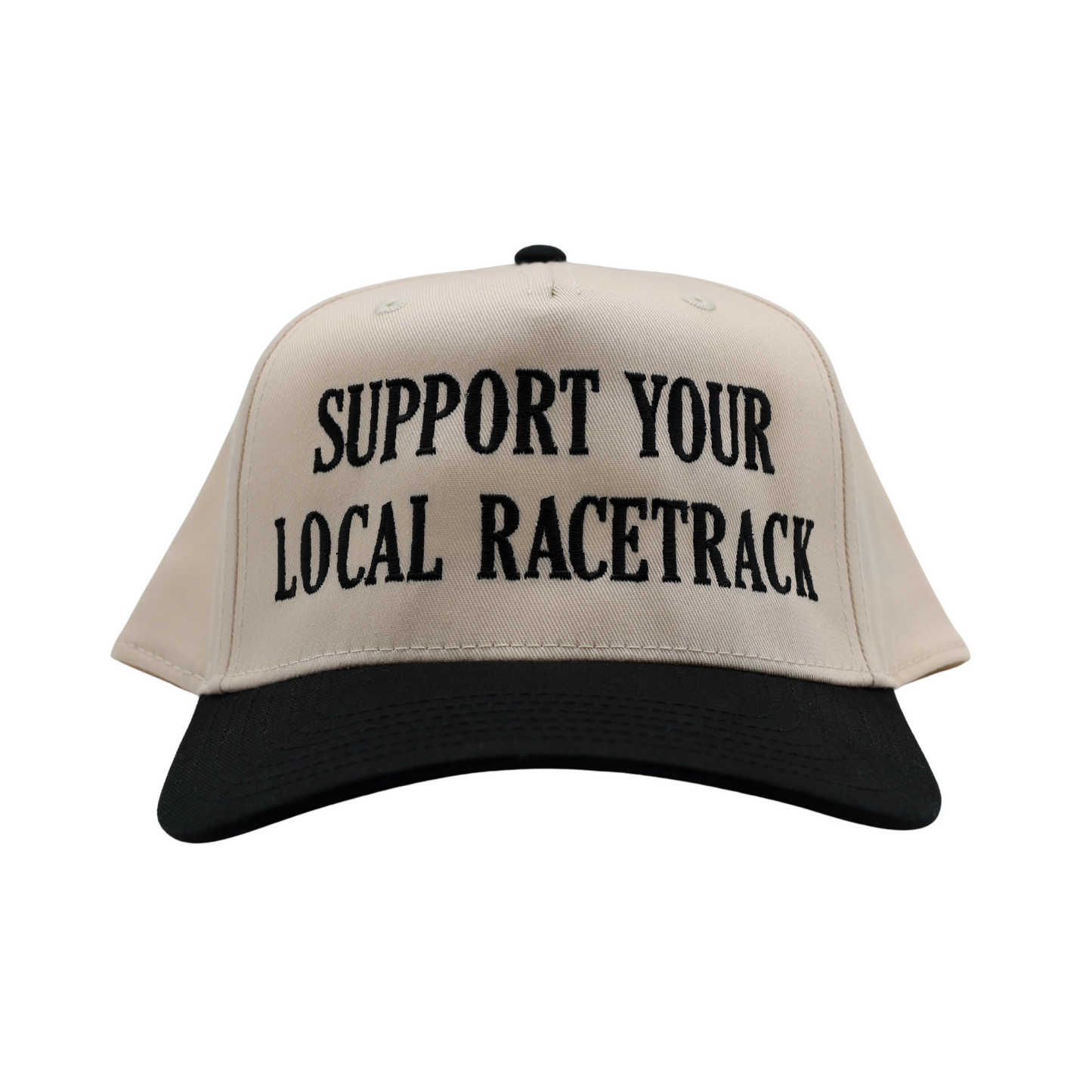 RACE QUEEN COUTURE "SUPPORT YOUR LOCAL RACETRACK" Snapback Hat