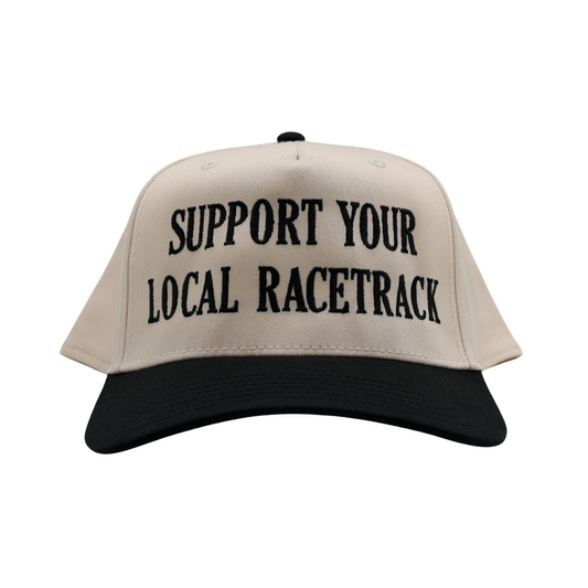 RACE QUEEN COUTURE "SUPPORT YOUR LOCAL RACETRACK" Snapback Hat