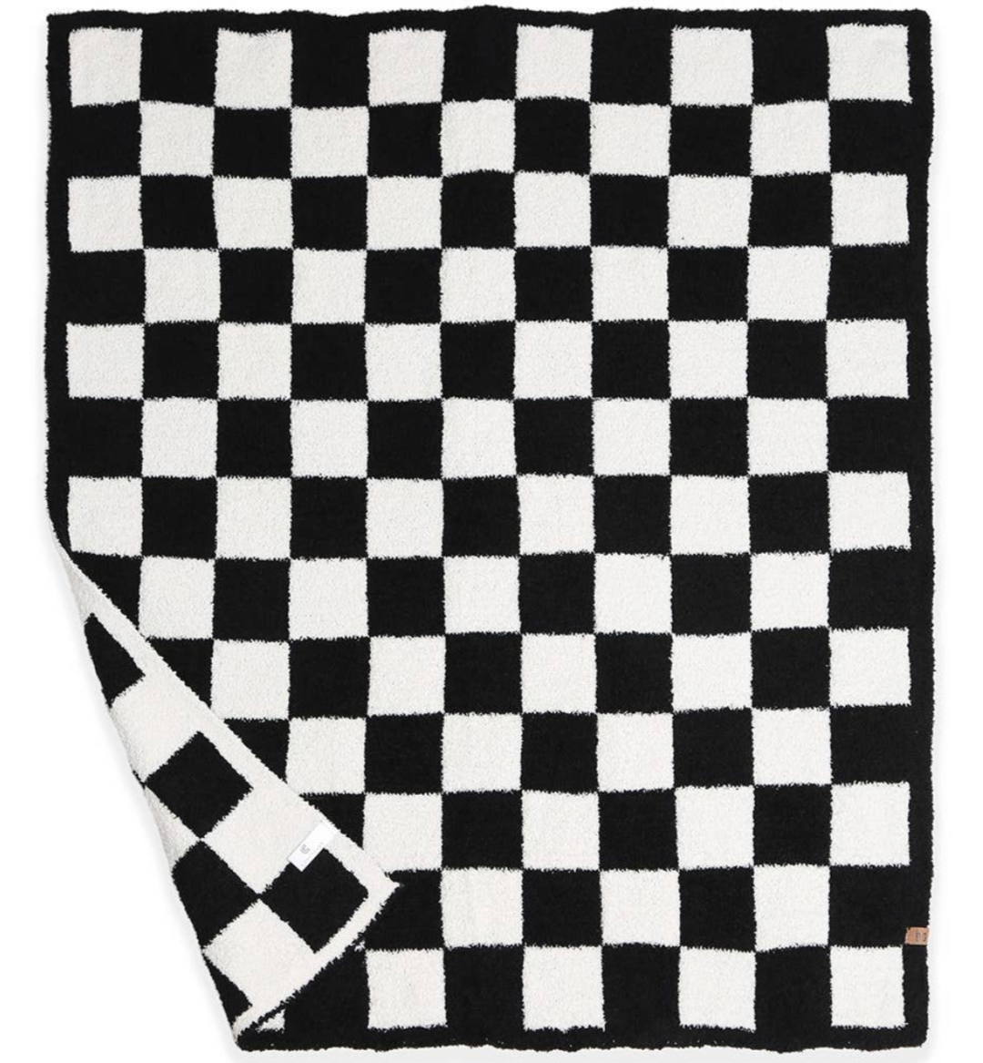 Checkered Throw Blanket