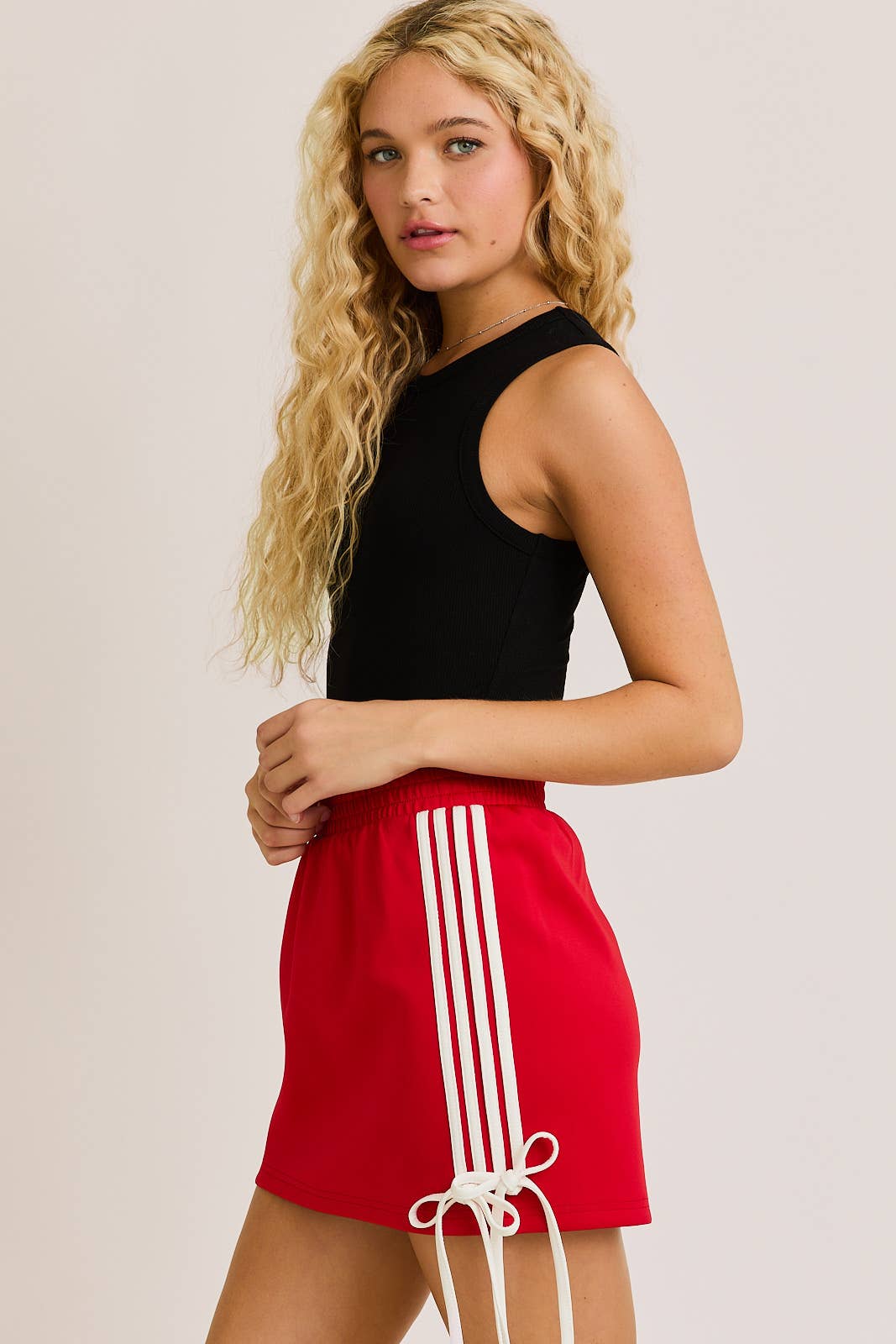 Round Neck Sleeveless Bodysuit - Black