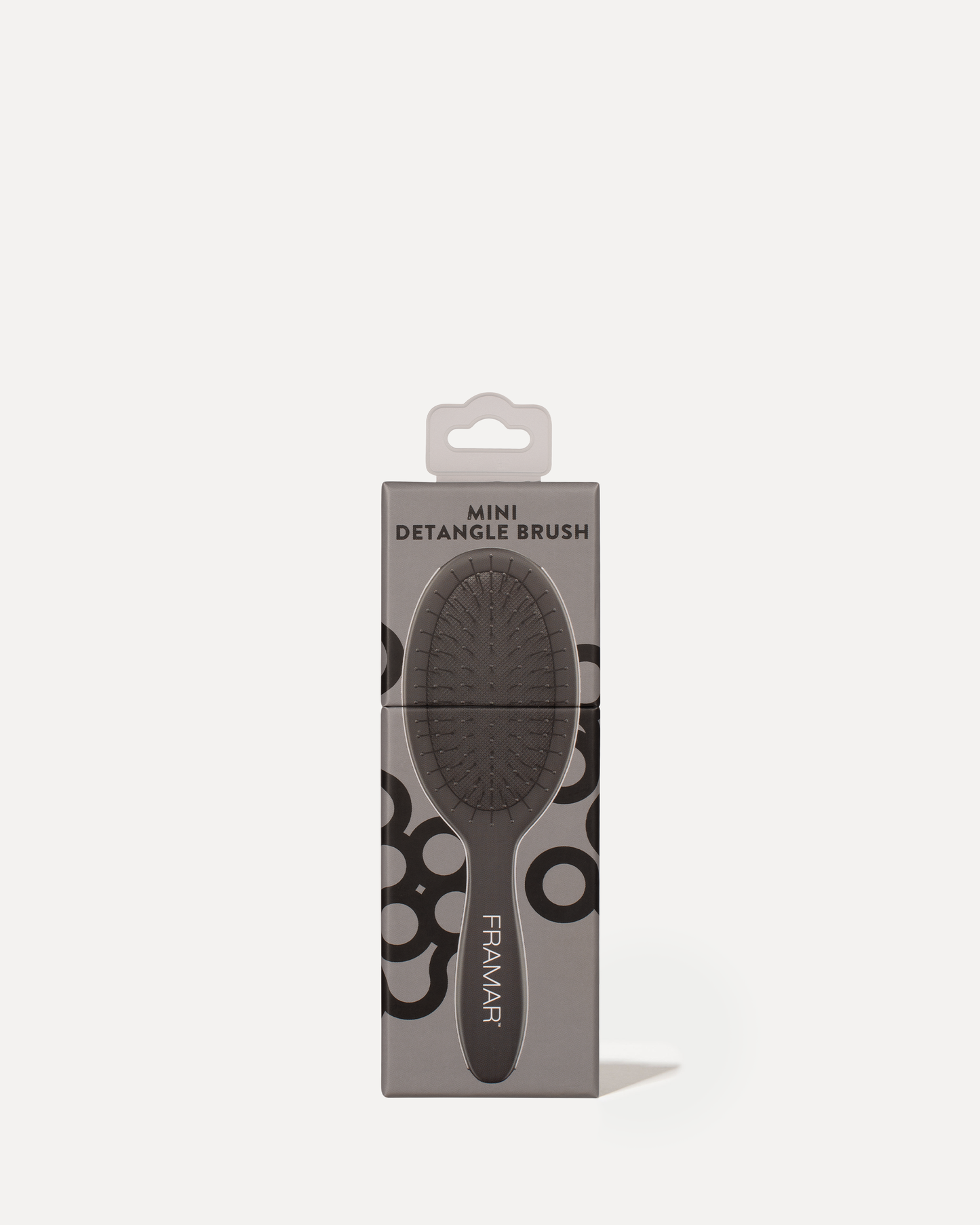 Black Mini FRAMAR Detangling Wet Hair Brush