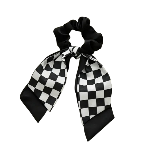 Checkered Hair Tie
